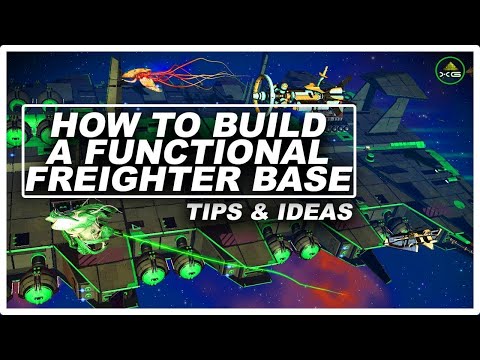 No Mans Sky FREIGHTER Base | TIPS | IDEAS