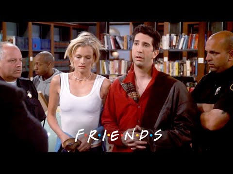 Ross Gets Too Comfortable in the Library | Friends