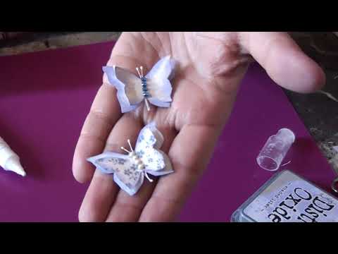 tuto papillon / DT scrapinfluence