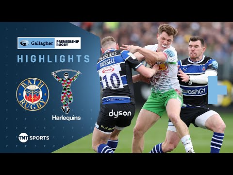 MASSIVE VICTORY! 👏 | Bath vs Harlequins | Gallagher Premiership Rugby Highlights