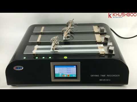 BEVS: CE Certified Drying Time Recorder