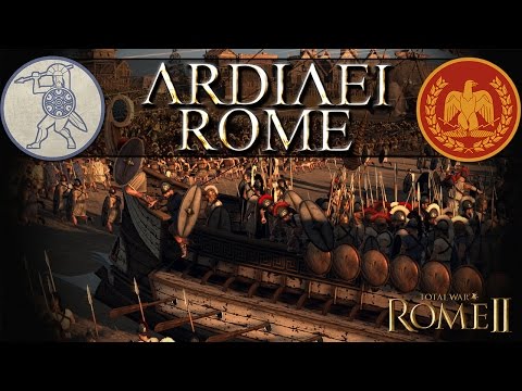 Ardiaei vs Rome - Quick Battle - Rome 2 Total War