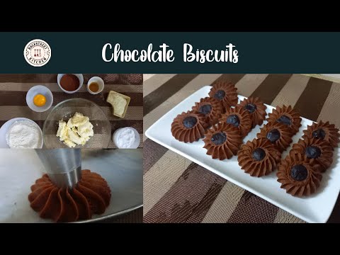 Chocolate Biscuit Recipe - Bakery Chocolate Biscuits | Backstreet Kitchen