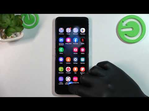 How to Remove / Restore Messages Icon from / to the Home Screen on Samsung Galaxy Z Flip4