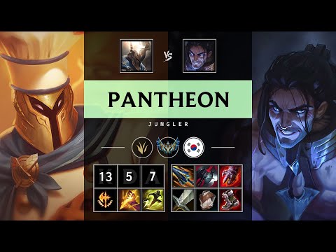 Pantheon Jungle vs Sylas - KR Challenger Patch 25.21