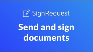Videos zu SignRequest