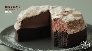초콜릿 머랭 케이크 만들기 : Chocolate Meringue Cake Recipe | Cooking tree