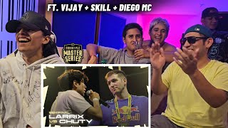 LARRIX vs CHUTY EN VIVO 🍾 FMS INTERNACIONAL | Ft. VIJAY + SKILL + DIEGO MC