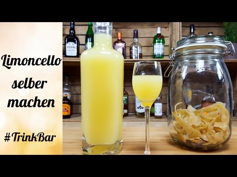 Limoncello selber machen - Likör - Rezept - TrinkBar