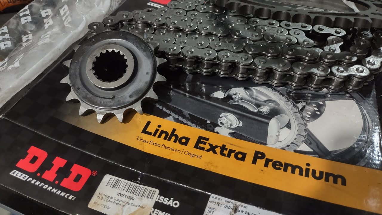 Counterparts CDセット KIT DE TRANSMISSÃO DID LINHA EXTRA PREMIUM - KAWASAKI Z800 2013