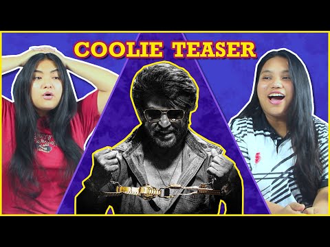 WOW!🔥 Reaction To Coolie Title Teaser Announcement - Superstar Rajinikanth 