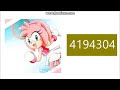 Numbers To One Billion With Sonic And Rainbow Dash For Maribel González