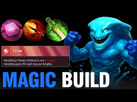 Magic Morphling Mid Is Imba | Red Aspect | 7.40b Dota 2