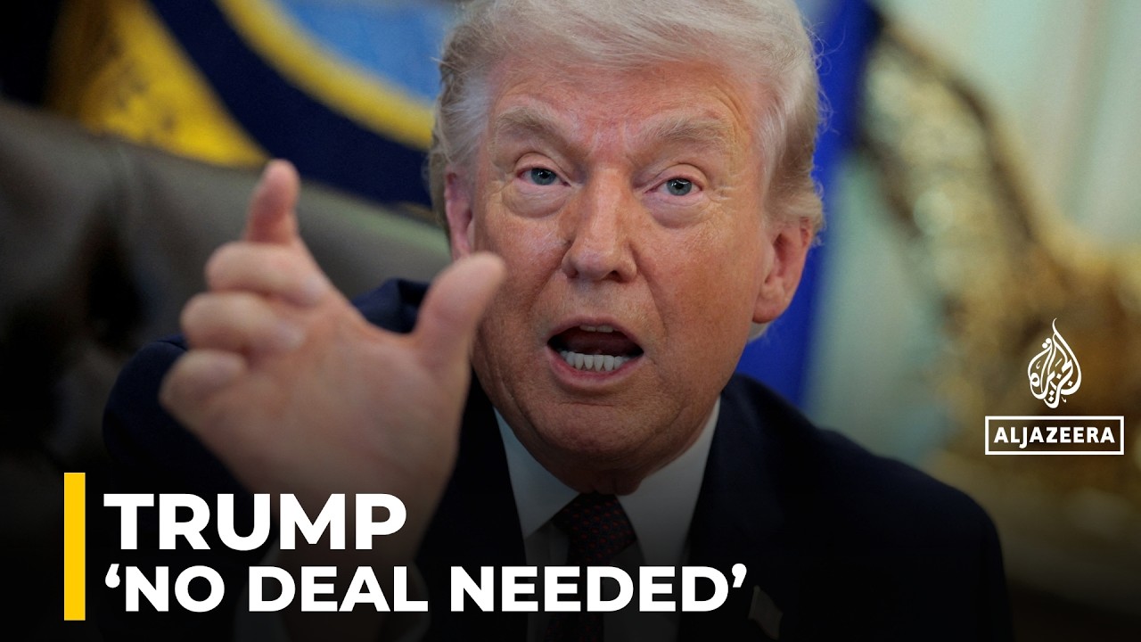 Trump: Iran does not have to make deal for US to end war