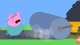 Peppa Pig Drives Down A New Road 🐷 🚧 Playtime With Peppa