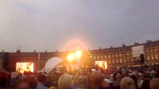 Clare Teal UK Jazz Singer in Concert Bath Special Olympics GB August 2013 Royal Crescent