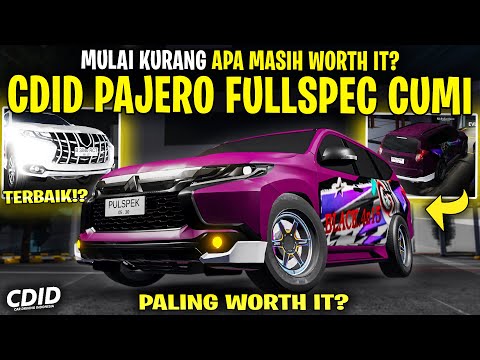 MAKE A PAJERO TUNED FULLSPEC DIESEL CUMI NGEBUL CDID UPDATE V2.0 - Car Driving Indonesia Roblox