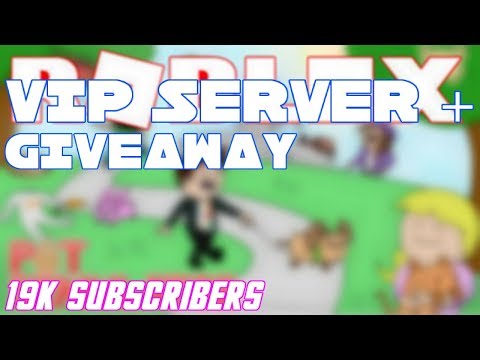 Pet Simulator VIP Server | Robux Giveaway | 19K SUBSCRIBERS SPECIAL! | Roblox
