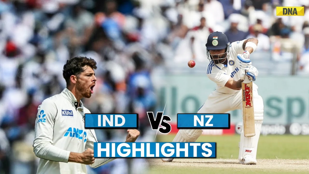 India vs New Zealand Highlights: IND's First Home Series Defeat In 12 Years; NZ Win By 113 Runs