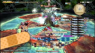 【FFXIV】万魔殿パンデモニウム辺獄編１層（ノーマル）でスキル回し練習【侍:IL580】