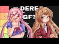 Which Dere Type Makes The Best GF Tierlist