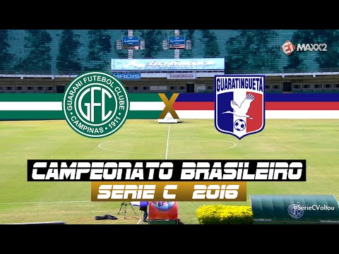 Gols - Guarani 4 x 0 Guaratinguetá - Brasileirão 2016 - Série C - 22/05/16 - Futebol HD