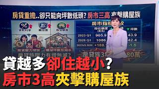 荷包追不上房價 房貸族3年多扛180萬元 速度狠甩美國20％! 中國超級電腦"靈晟"全球之冠│錢進新視界20260624｜三立財經iNEWS