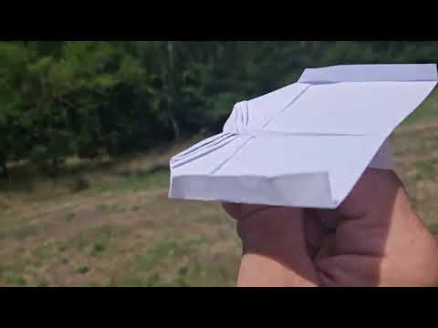 Paper airplanes in action