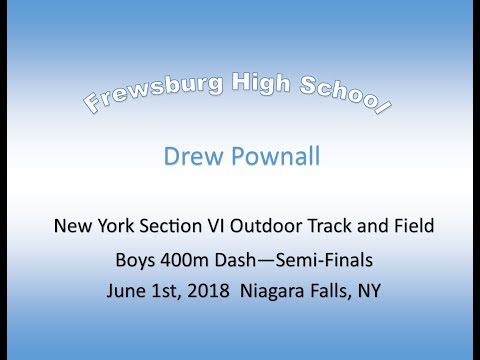 2018 06 01 Section VI Boys 400m Dash Semi Heat 2