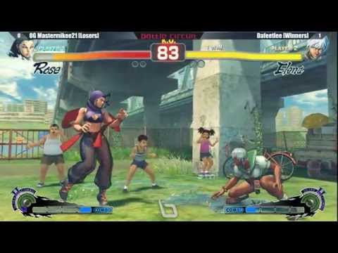 Next Level Battle Circuit 139 - USF4 - Grand Final - OG Mastermikee21 (Rose) vs Dafeetlee (Elena)