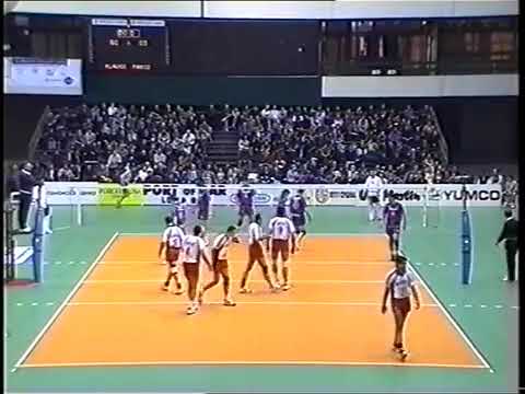 Mladost vs Paris UC 1997 98 CEV CL Bronze medal match  First set