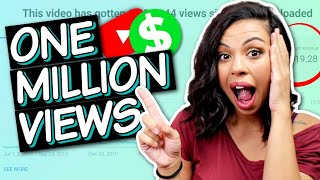 How Much YouTube Pays For 1 Million Views | Do Small YouTubers Make More Money?