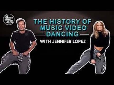 The History of Music Video Dancing (w/ Jennifer Lopez & Jimmy Fallon)