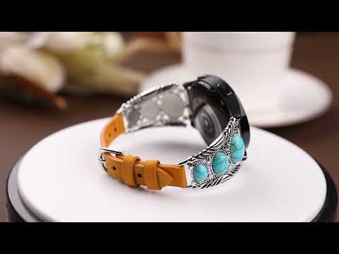 Minyee Vintage Bohemian Turquoise Samusng Watch 6 Band, ｜Watch Before You Buy