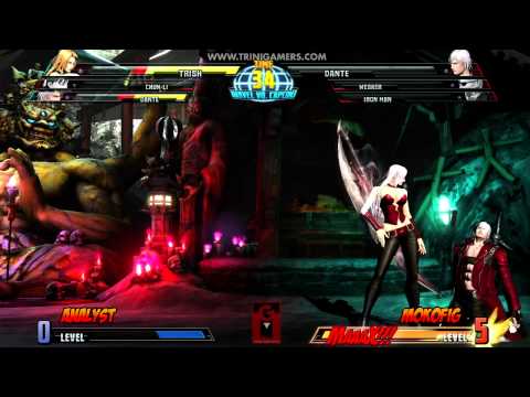 Trinigamers MVC3 Tournament - Winners Bracket - Round 2 - Analyst vs Mokofig
