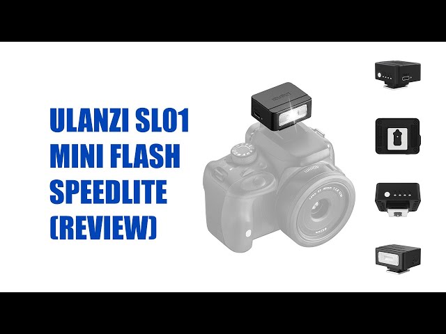 Vídeo relacionado con ULANZI SL01 Mini Flash de Cámara, GN8 6500K, Speedlite Manual, 4 Niveles de Potencia (1/8~1/1), Compatible con Nikon, Sony, Fujifilm, Panasonic, Diseño Compacto y Portátil, Carga Rápida Type-C