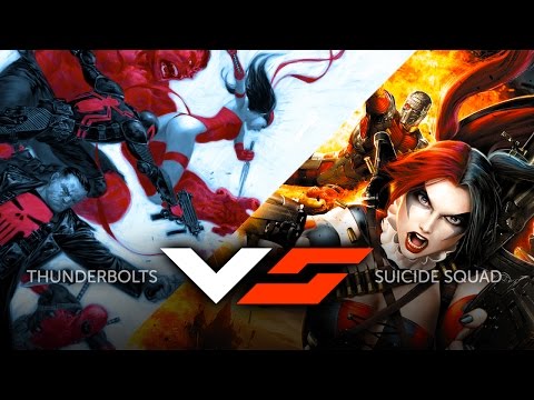 GeekTyrant VS - ThunderBolts VS Suicide Squad