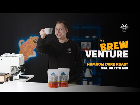 Diletta Mio Espresso Machine - "NOMNOM" Dark Roast