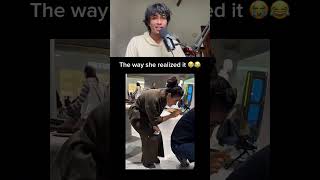 she learned the lesson 😂