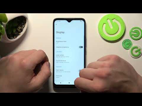 How to Find and Manage Display Settings on Nokia C12 / Customize Your Display Preferences