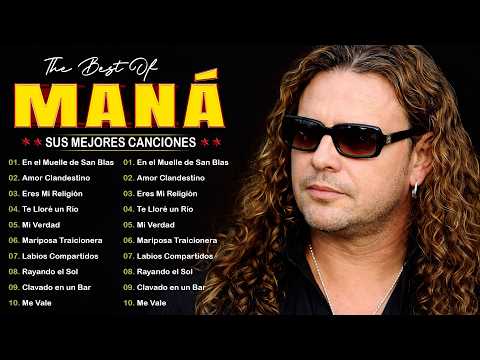MANÁ GRANDES ÉXITOS INOLVIDABLES 🌹  Mix 20 Súper Éxitos Románticos #e5 #rockenespañol