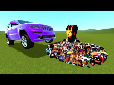 The Fastest Nexbots Obunga and Nicos! Faster Cars? - Garry's Mod