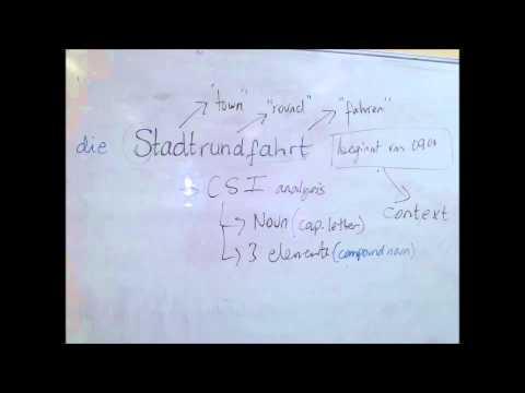 KS4 German Compund Nouns