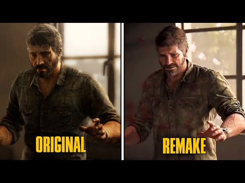 Sam & Henry's Death - Remake VS Remaster (The Last of Us)