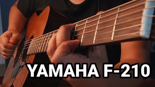 Video thumbnail for Yamaha F 210 by Tukang improv