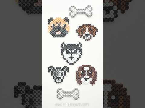Perler Bead Dog Pattern
