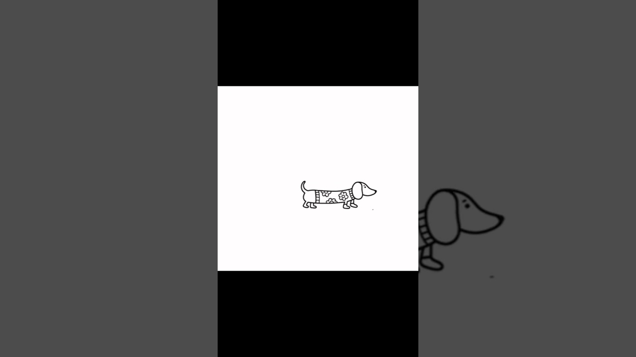 Just for fun | dachshunds are adorable #dachshund #procreate #animation