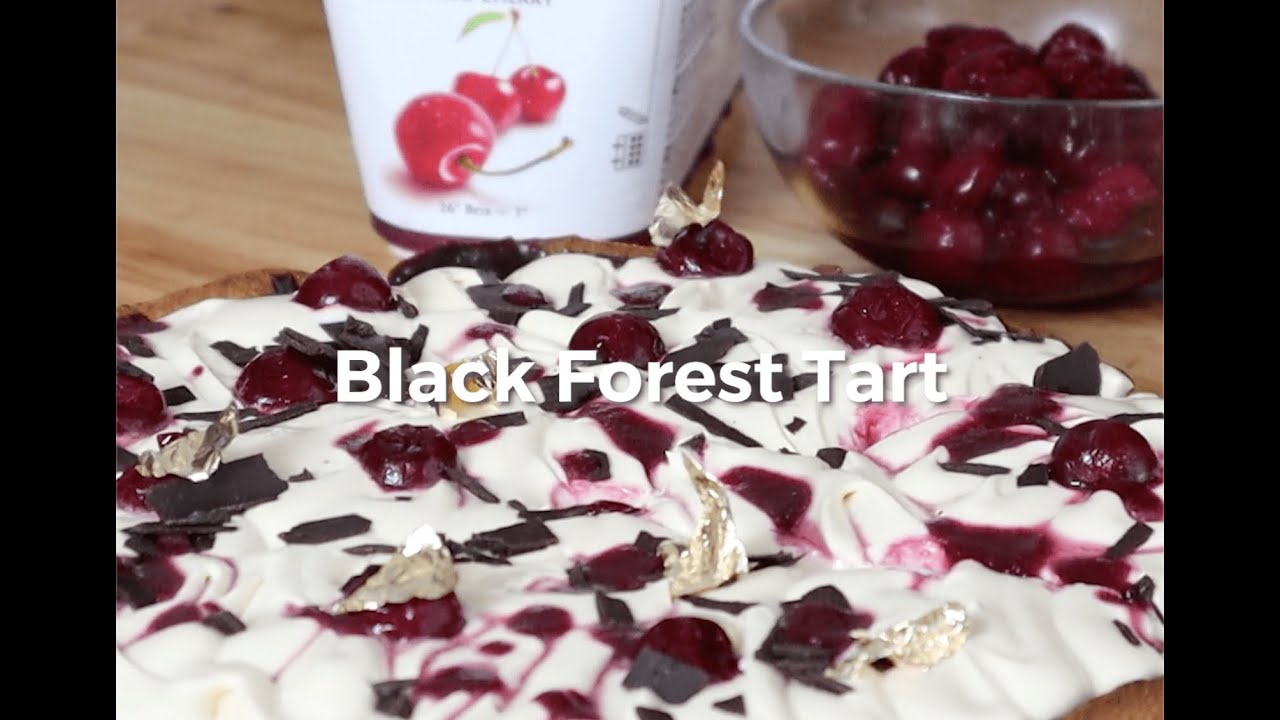Black Forest Tart | Simple & Elegant