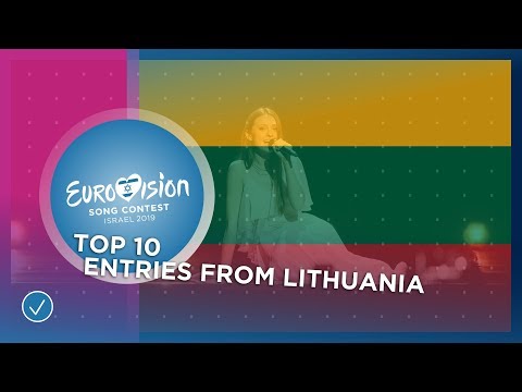 TOP 10: Entries from Lithuania 🇱🇹 - Eurovision Song Contest