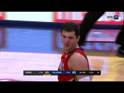 Mirotic vs Spurs (11 - 4 - 2018)